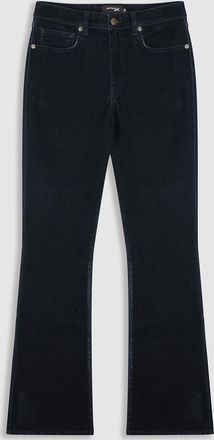 Jeanne Vouland Jean Ossi Flared Coton Velours Bleu