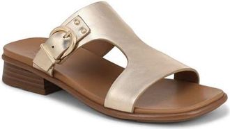 Naturalizer Beach Slide Sandal in Light Champagne at Nordstrom, Size 8.5