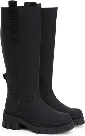 Barbour Saidie Knee High Boot in Black at Nordstrom, Size 6