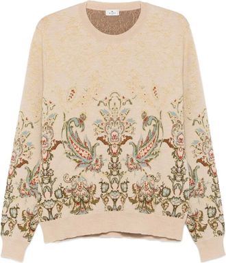 Etro Maglione con stampa paisley - Toni neutri