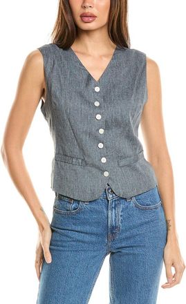Seraphina Linen-Blend Vest