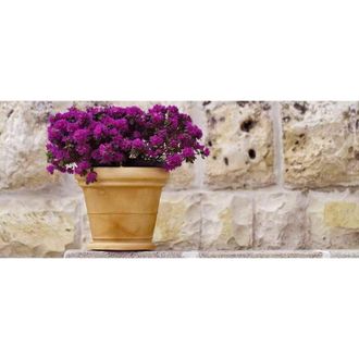 Monacis Vaso in Polimero Monacis Doppio Bordo Liscio Impruneta &Oslash;90 (90X72h)