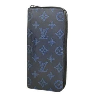 Louis Vuitton Pre-owned Vintage Lange Portemonnee (Bi-fold) - Heren - Vintage Accessoires - Blauw - ONE Size - Vintage