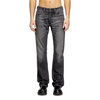 Diesel Regular Jeans Low Waist 1985 Larkee, Grey, Button fly