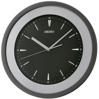 Seiko Wall clock - SEIKO - QXA812S - Gray plastic - 36 cm - Japanese quartz