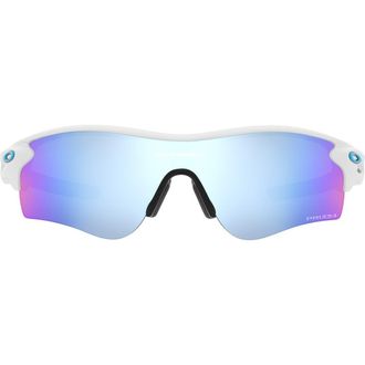 Oakley Radar EV Path 138mm Prizm Polarized Wrap Shield Sunglasses in White at Nordstrom