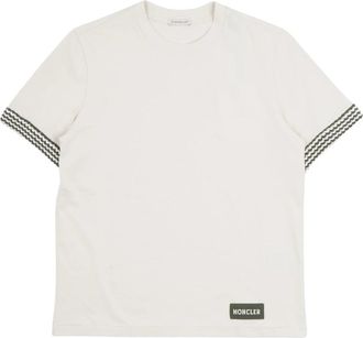 Moncler T-shirts - Dames - T-shirts - Wit - S - Tops