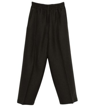 Ami Grey Relaxed Elasticated Pant