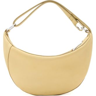 AllSaints Micro Luna Shoulder Bag in Mellow Yellow at Nordstrom