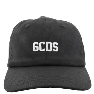 GCDS Essential Cotton Gabardine Baseball Hat