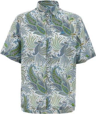 Etro Mens Paisley Flower Shirt