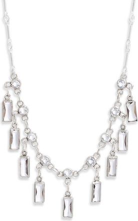 CHILD OF WILD Daphne Cubic Zirconia Necklace in Silver at Nordstrom