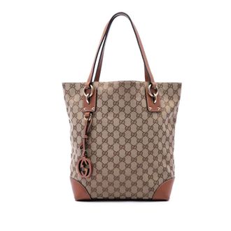 Gucci Pre-owned Gucci GG Canvas GG Charm Tote Ladies 1CGCT0OQ0NKB8BZ9