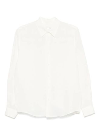 Sandro linen shirt - men - Linen/Flax - S - White