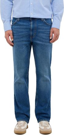 Mustang Straight-Jeans MUSTANG Tramper Straigt, Herren, Gr. 31, L&auml;nge 32, medium middle 502, Denim/Jeans, Obermaterial: 99% Baumwolle, 1% Elasthan, straight f