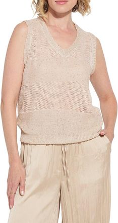 Lyss&eacute; Bria Sequined V-Neck Shell