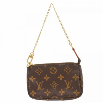 Louis Vuitton Brown Pouch (Pre-Owned)