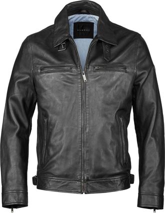 Bugatti Jassen, Heren, Zwart, XL, Leer, Klassiek leren jack