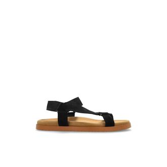 Dsquared2 Flat Sandals, male, Black, Size: 10 US D2 Cargo Sandals