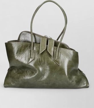 The Attico medium leather shoulder bag