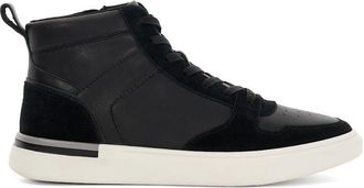 Dune London Strictly Leather Hi Tops