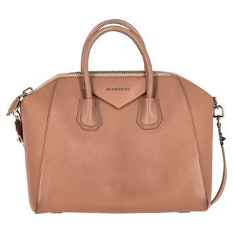 Givenchy Givenchy Antigona Tas in Beige Leer
