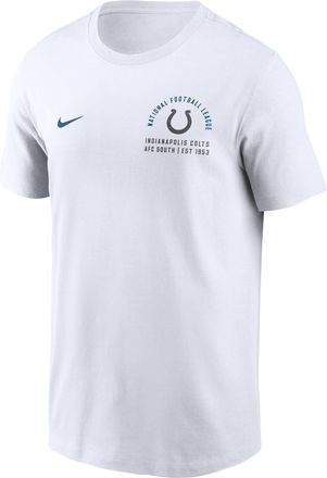 Nike Indianapolis Colts Essential Nike Mens NFL T-Shirt in White | N19910A98-PNG