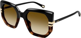 Chloé CH0240S 003 Womens Sunglasses Black Size 53