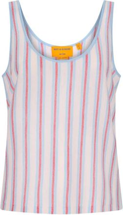 Guest In Residence Fine Stripe Tank - Dames - Tops zonder mouwen - Veelkleurig - L - Kasjmier - Tops