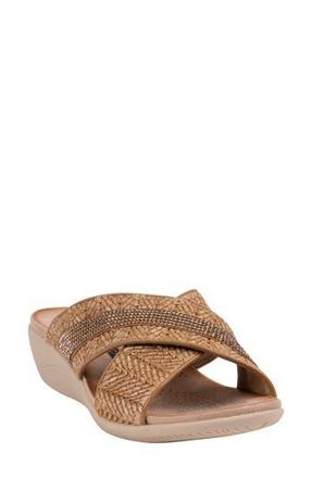 Good Choice Shoes Linnie Slide Sandal in Tan at Nordstrom Rack, Size 7.5