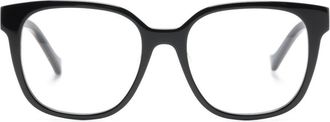 Gucci Black Web Logo Optical Glasses - Womens - Acetate