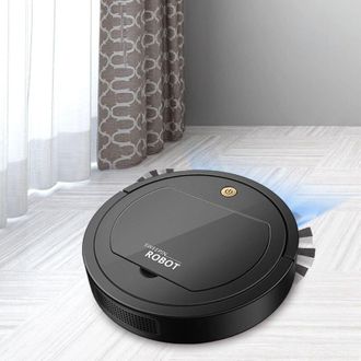 OEM Robot Aspirateur - 2000 Pa - Capteurs Anti-chute Et Anti-collision - Pour Sol Dur Et Tapis Courts - Noir - 1 Piece