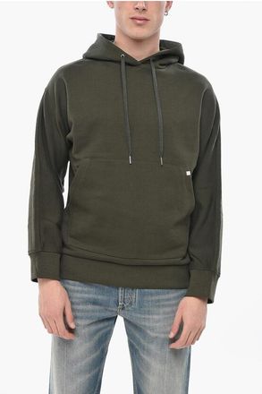 Helmut Lang Brushed Cotton Hoodie with Sleeve Zip size S/M