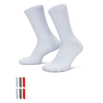 Nike Jordan Everyday Cushioned Crew Socks (6 Pairs) in Multicolor | HV6228-901