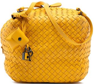 Bottega Veneta Pre-owned Bottega Veneta Nappa Intrecciato Cube Crossbody Ladies B003313161J