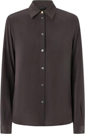 Pinko Mujer, Blusas y Camisas, Marrón, Talla: M