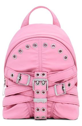 Desigual Mini Nylon Backpack in Pink at Nordstrom