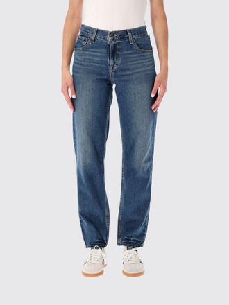 Levi's Mid-Rise Straight Tapered Jeans in Stretch Denim