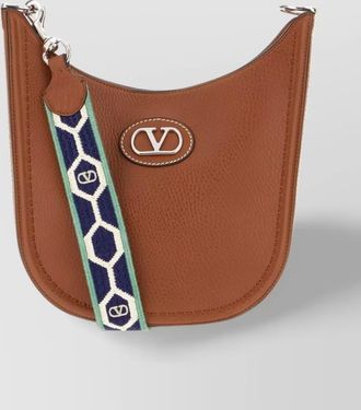 Valentino Garavani medium leather hobo bag with adjustable strap