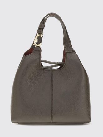 Coccinelle C-Easy Mini Tumbled Leather Handbag with Removable Inner Pouch
