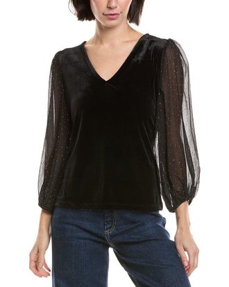 Vince Camuto Velvet Top