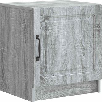 vidaXL Armario De Noche Gris Sonoma 43 X 34,5 X 47 Cm Vidaxl
