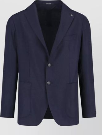 Tagliatore single breasted blazer notch lapel pockets