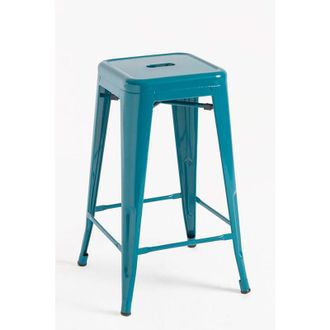 Regalos Miguel Regalos Miguel - Packs Taburetes Bajos - Pack 4 Taburetes Torix Bajos - Verde Azulado