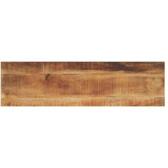 vidaXL Piano per Tavolo 100x40x3,8cm Rettangolare Legno Mango Grezzo vidaXL