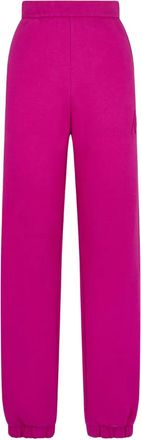 The Attico cuffed sweatpants - women - Cotton - M - Pink