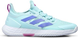 adidas Womens Adizero Ubersonic 4.1 Tennis Shoes in Blue Mesh - Size UK 9.5