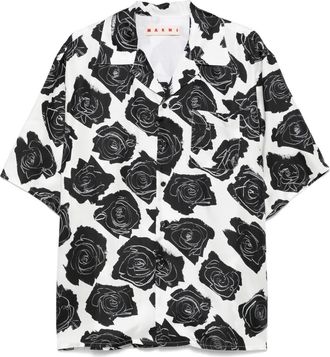 Marni Camicia Luna - Bianco