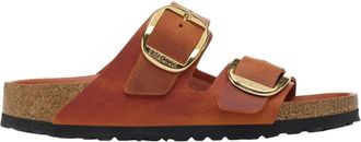 Birkenstock Arizona Big Buckle Sandalen Smal - Dames - Sandalen - Oranje - 38 EU - Leer - Schoenen