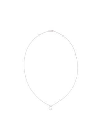 Alinka ALINKA ID diamond necklace - women - Diamond/18kt White Gold - OS - Metallic